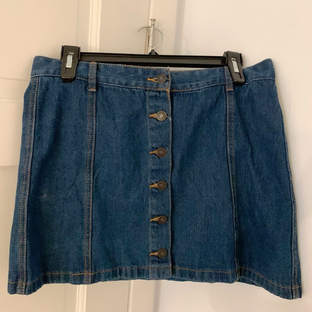 Denim skirt